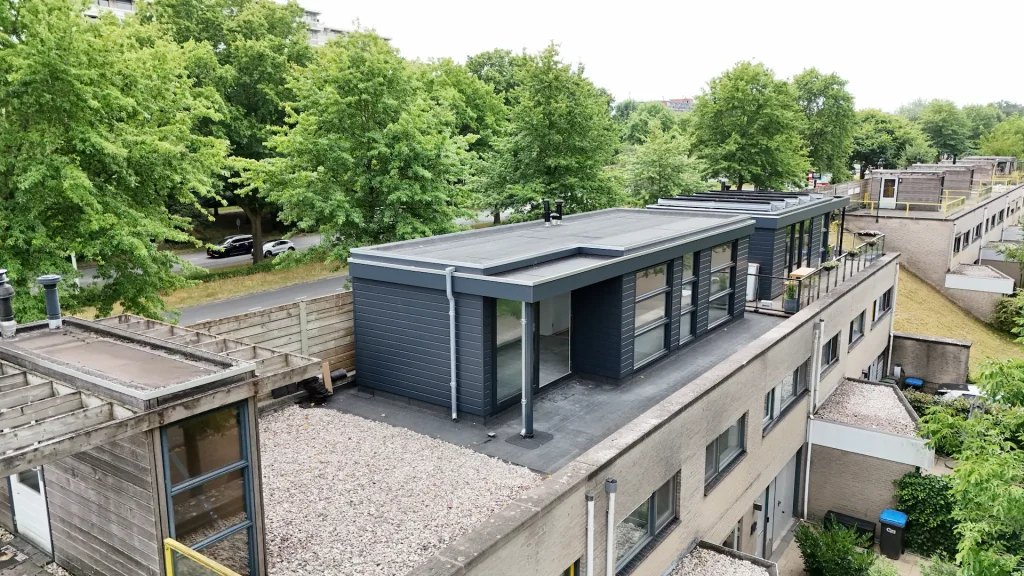 Dakopbouw Eindhoven verbouwing