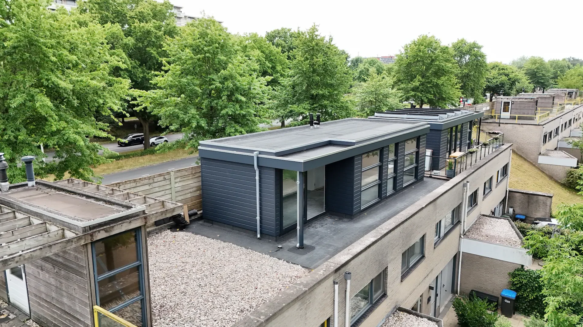 Dakopbouw Eindhoven verbouwing